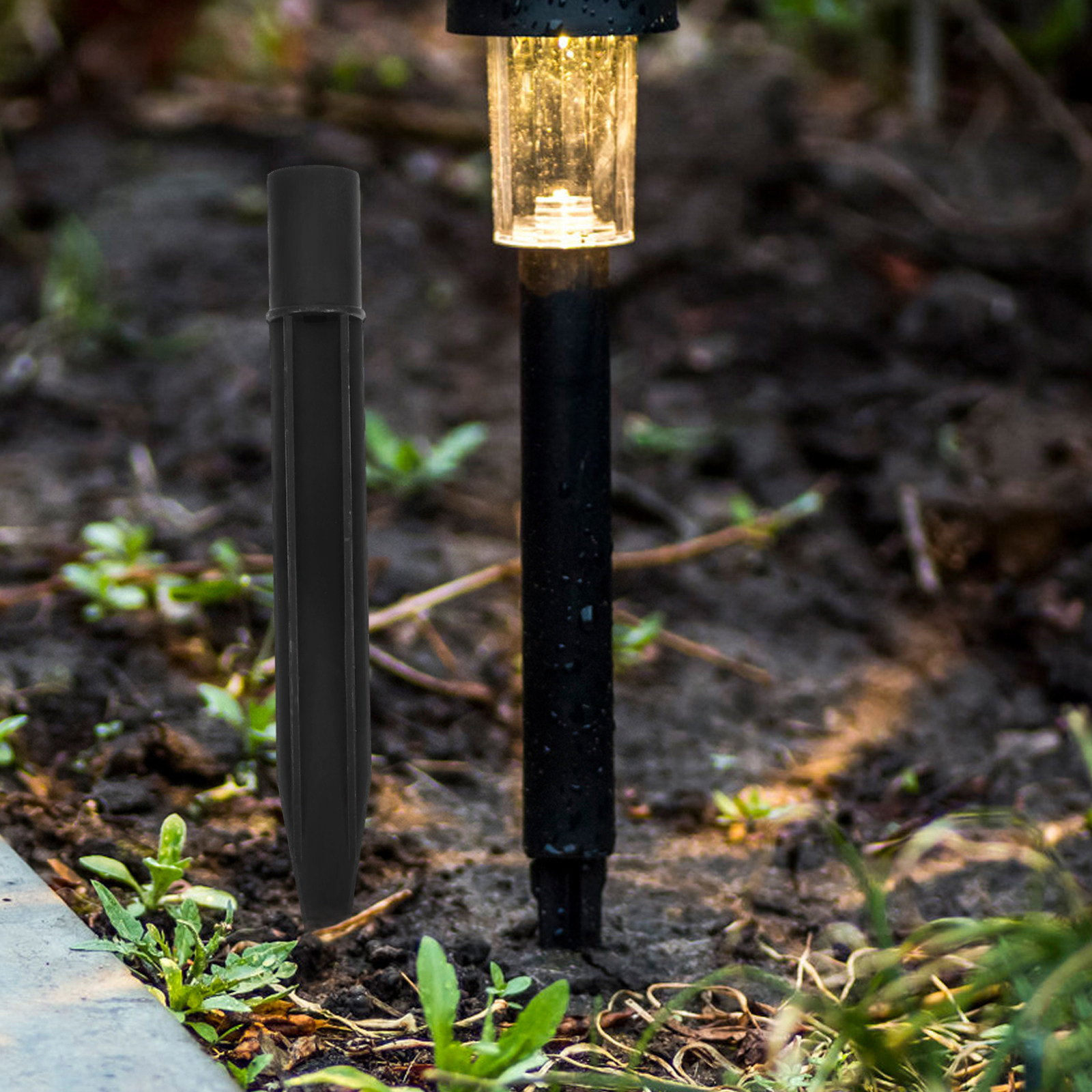 Lighting Decor Outdoor - Ground Spikes for Signs Insertion Sticks