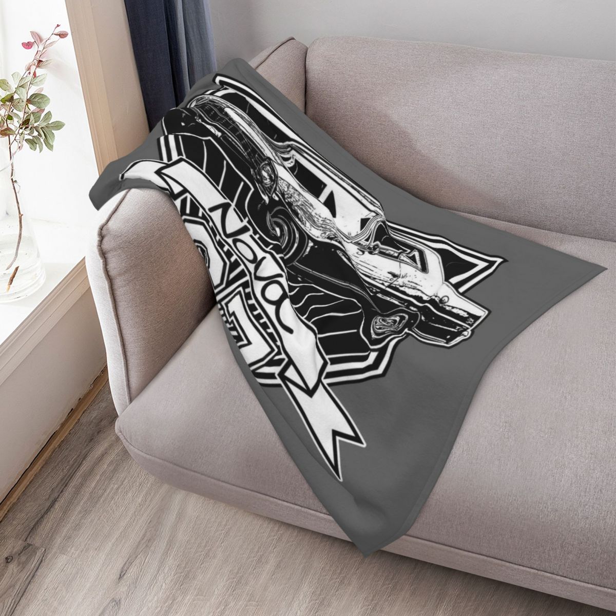 1967 Nova Throw Blanket Kid'S  - đánh giá và giá Nova Decor & Lighting Vase Glass Brun 26Cm