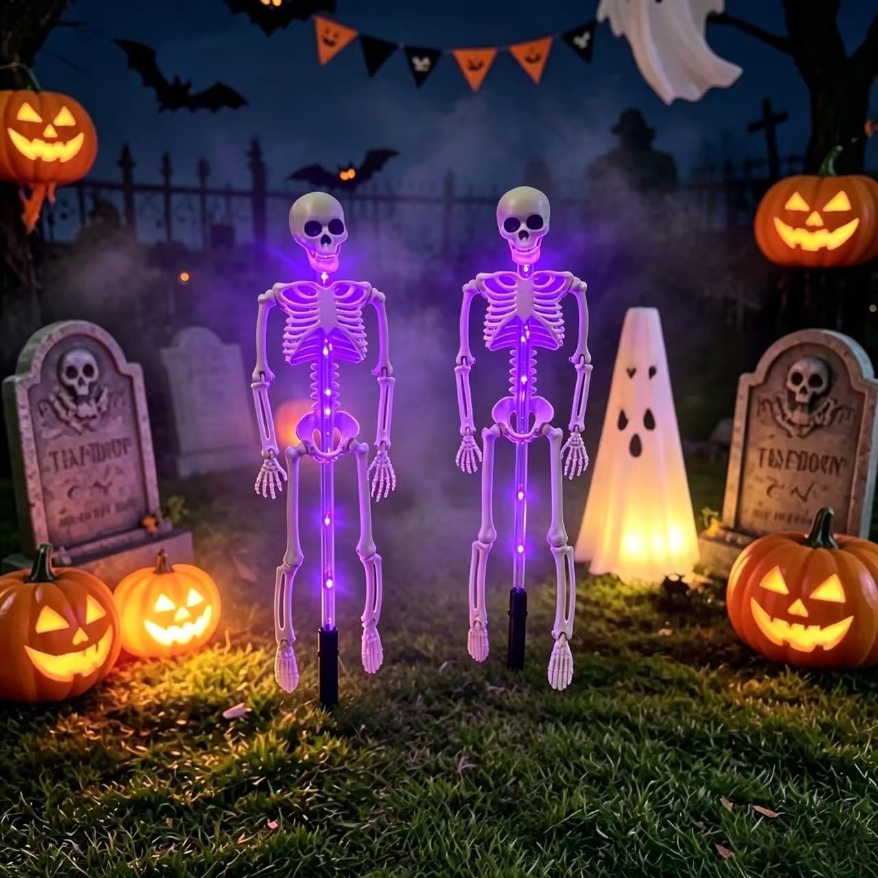 Halloween Skeleton Stake Light - đánh giá và giá Lighting Decor For House