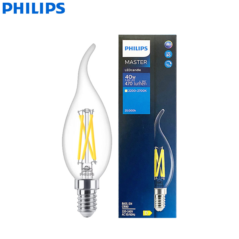 PHILIPS Master LED Candle E14  - đánh giá và giá Philips Bulb Led Classic