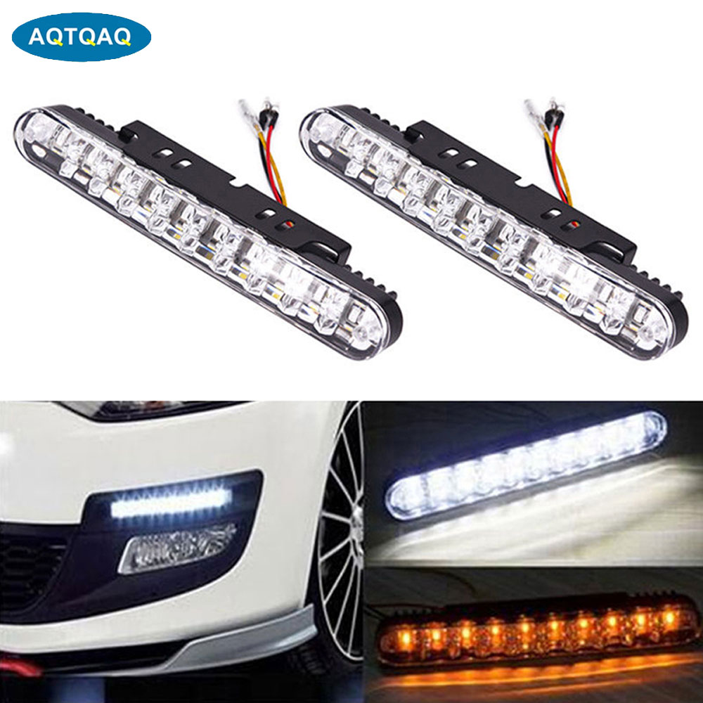 AQTQAQ 2Pcs/Set 12V Car 30 LED - đánh giá và giá Ambient Led Strip