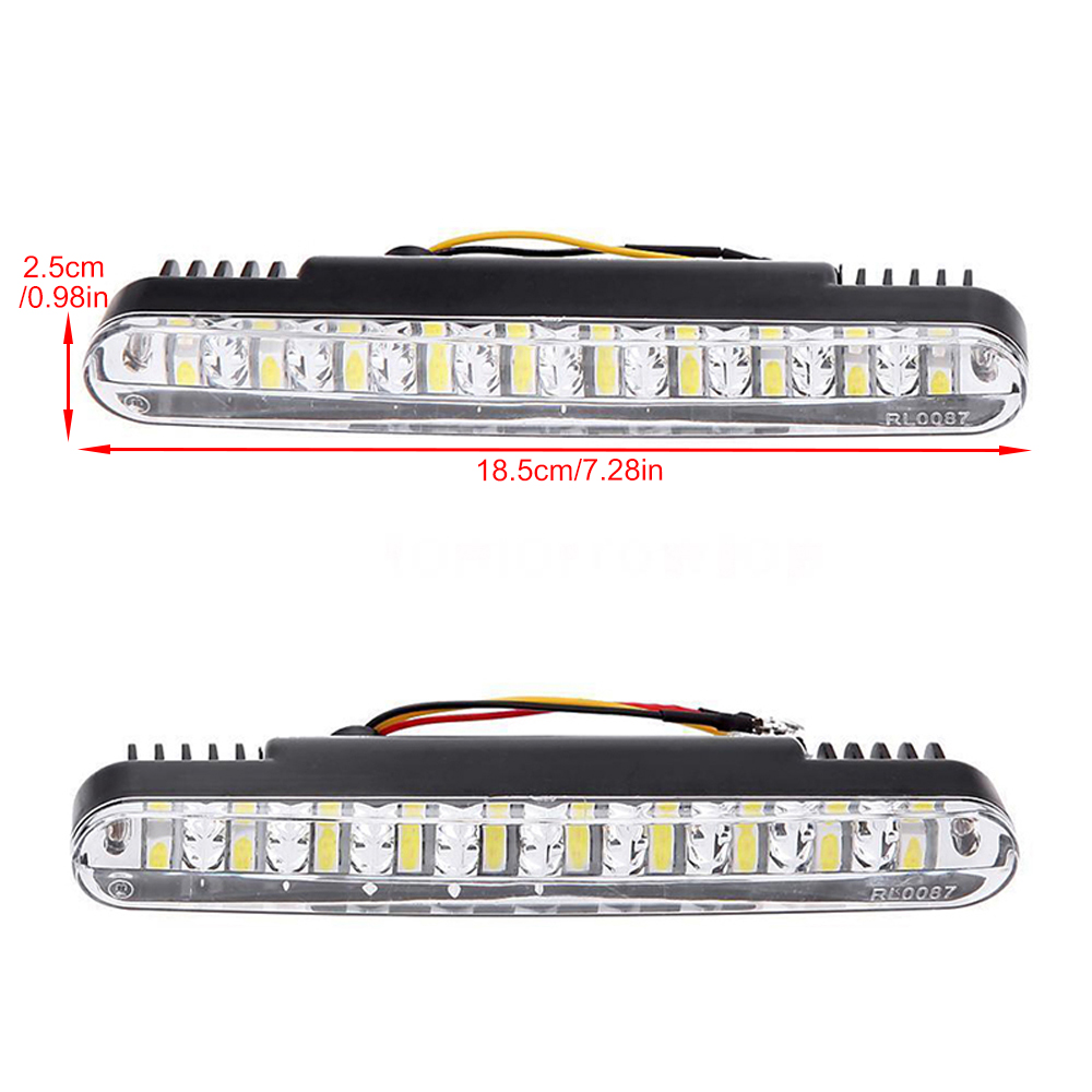 AQTQAQ 2Pcs/Set 12V Car 30 LED - đánh giá và giá Ambient Led Strip
