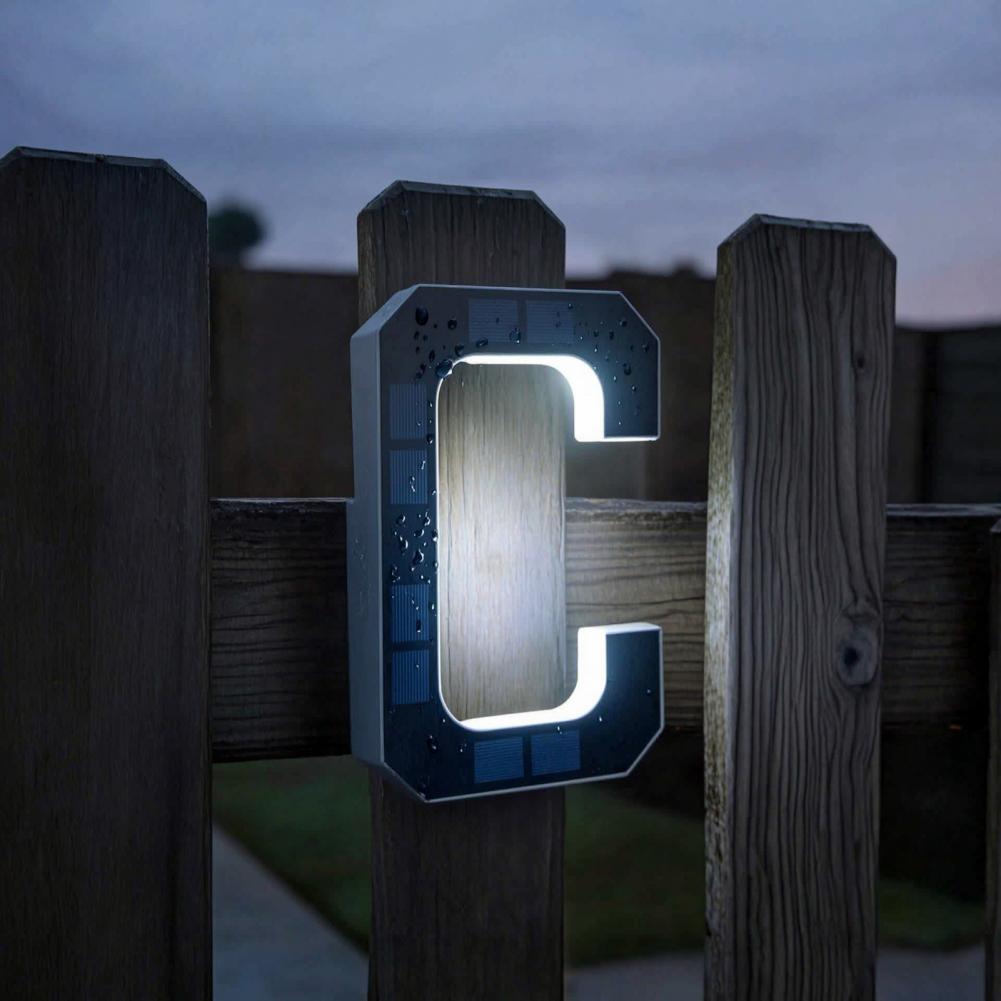 Solar Address Number Sign, LED - đánh giá và giá Lighting Decor For House