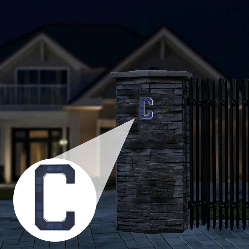 Solar Address Number Sign, LED - đánh giá và giá Lighting Decor For House
