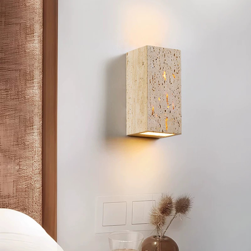 Yellow Cave Stone Wall Lamp Ou - đánh giá và giá Decor Lighting Cy