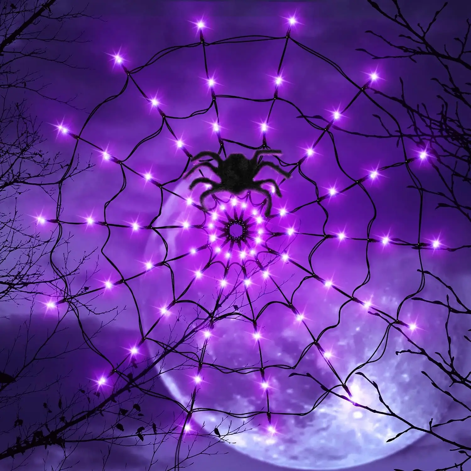 Halloween LED String Light Spi - đánh giá và giá Lighting Decor For House