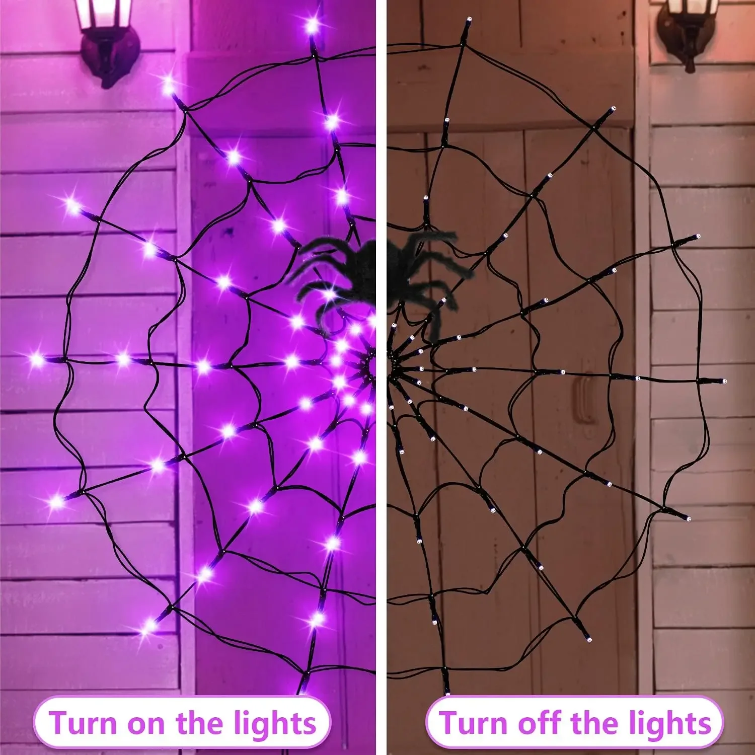 Halloween LED String Light Spi - đánh giá và giá Lighting Decor For House