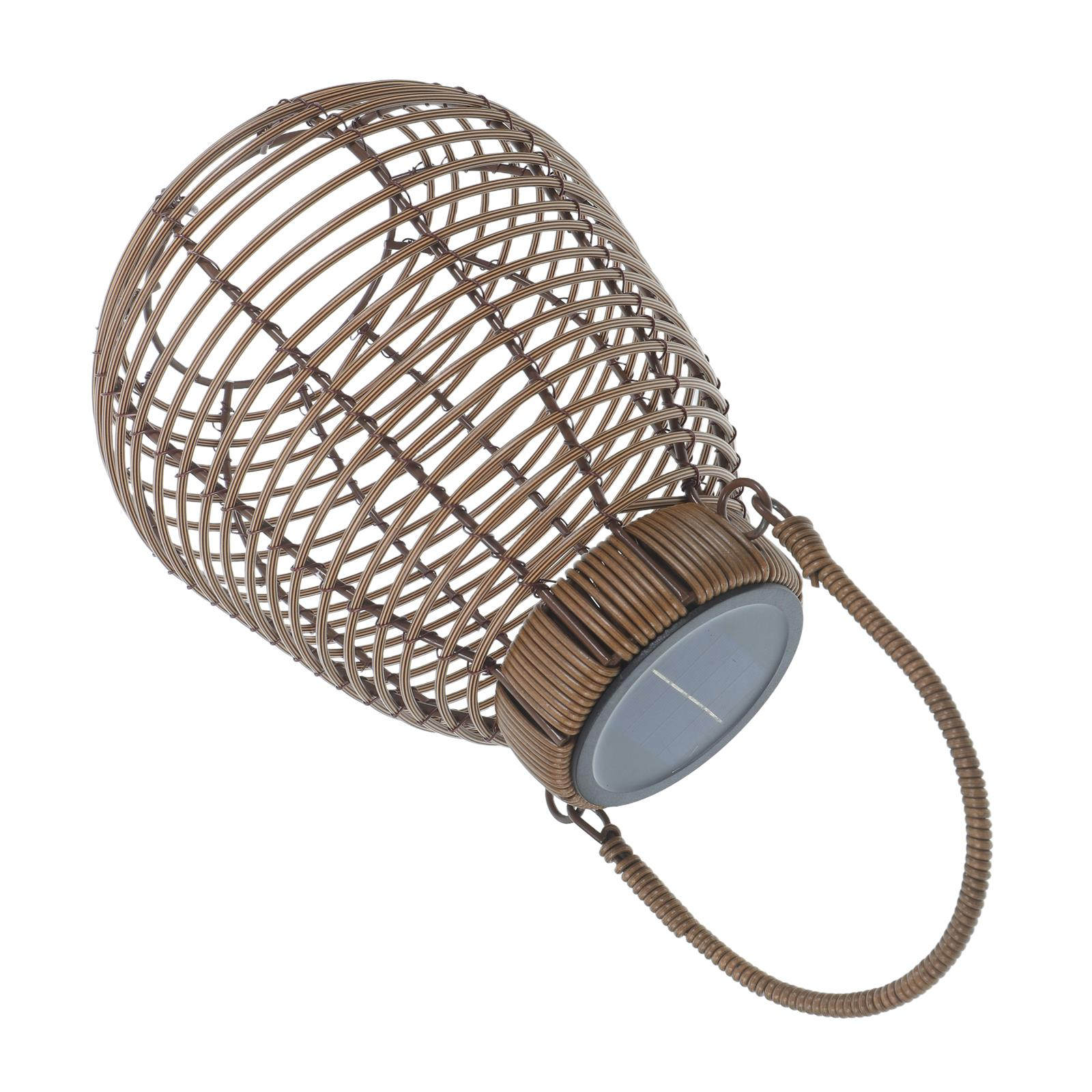 Solar Rattan Lantern Outdoor G - đánh giá và giá Decor Lighting Floor Lamps