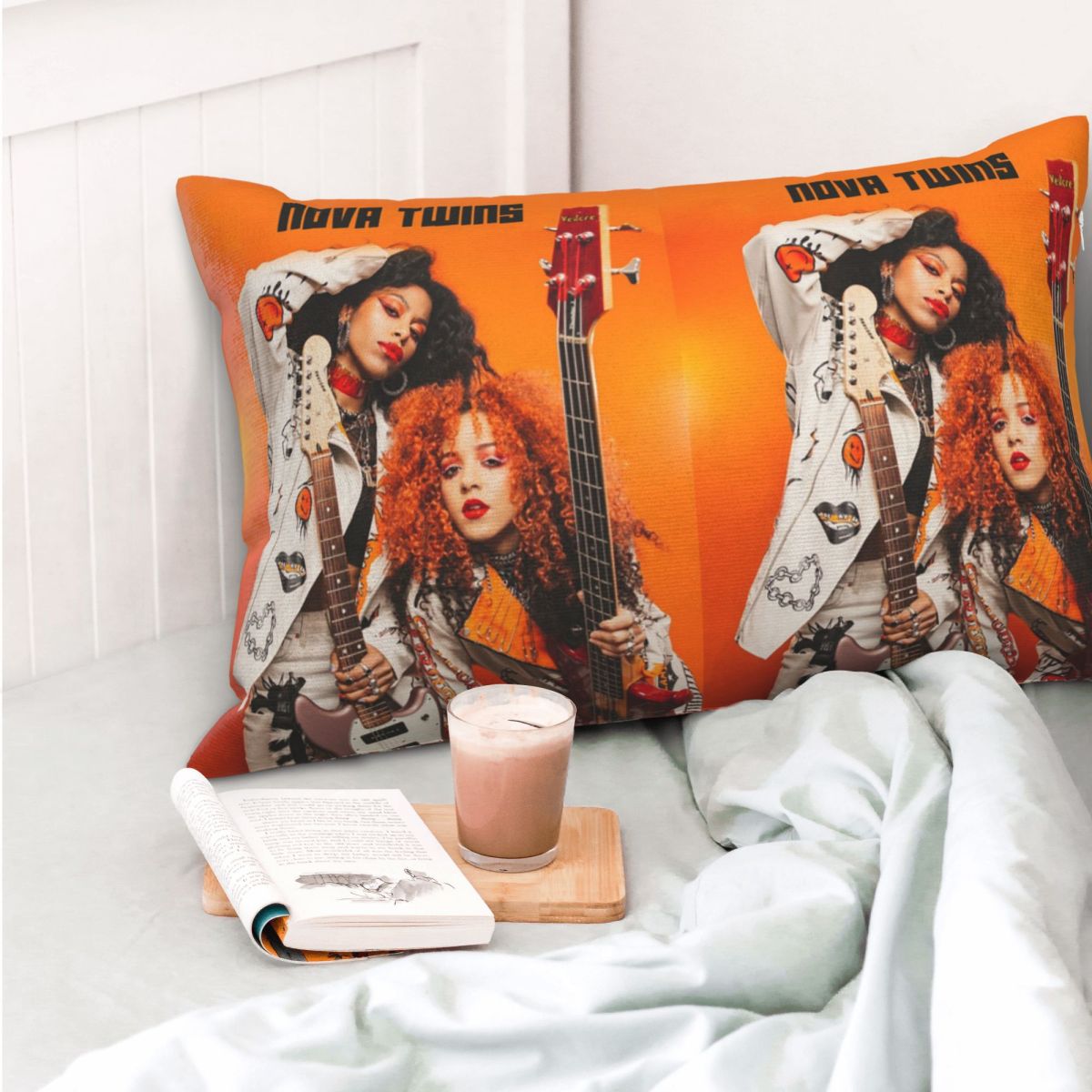Nova Twins Rectangle Pillowcas - đánh giá và giá Nova Decor & Lighting Vase Glass Brun 26Cm
