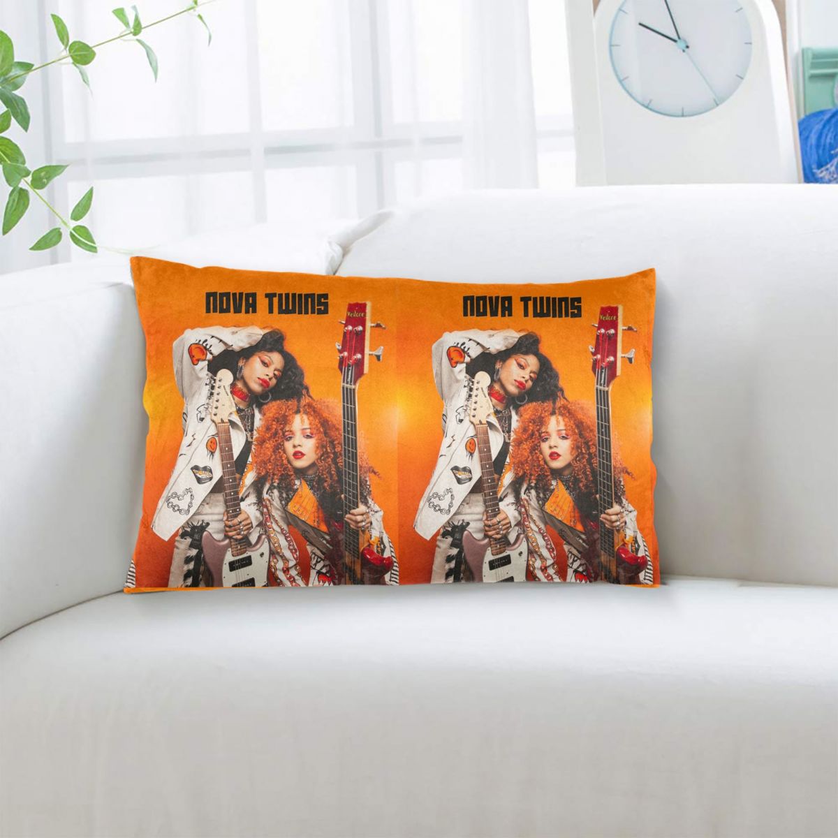 Nova Twins Rectangle Pillowcas - đánh giá và giá Nova Decor & Lighting Vase Glass Brun 26Cm