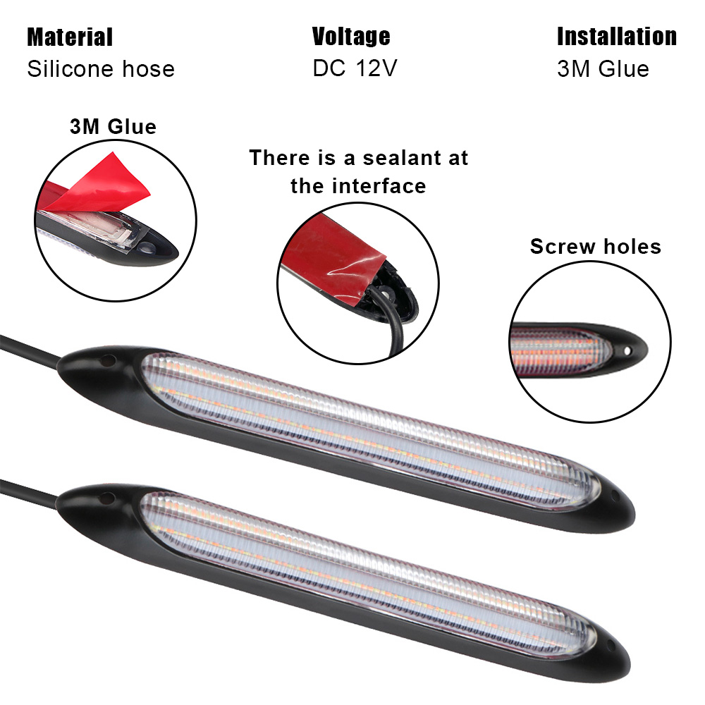 Car LED Daytime Running Light  - đánh giá và giá Ambient Led Strip